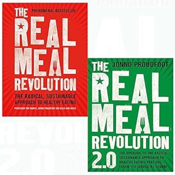 Real Meal Revolution Collection 2 Books Set Professor Tim Noakes