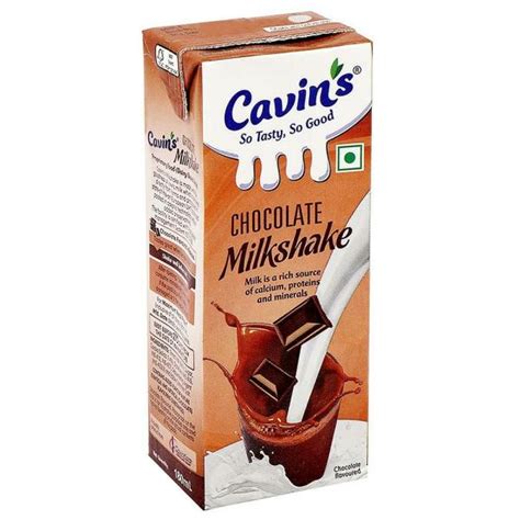 Cavin S Chocolate Milkshake 180 Ml Tetra Pak Jiomart