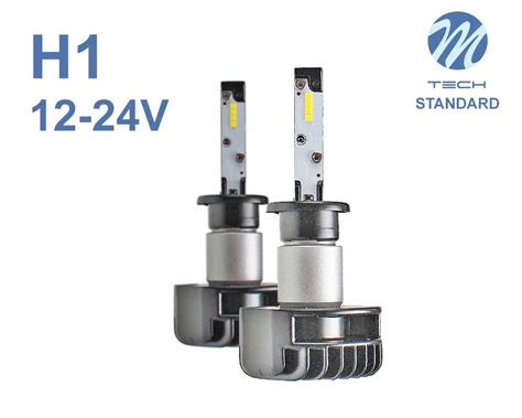 LED авто лампи комплект H1 12-24V 2x12W M-TECH