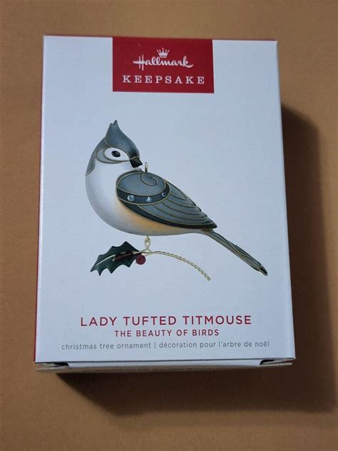 Hallmark Lady Tufted Titmouse Beauty Of Birds Limited Edition