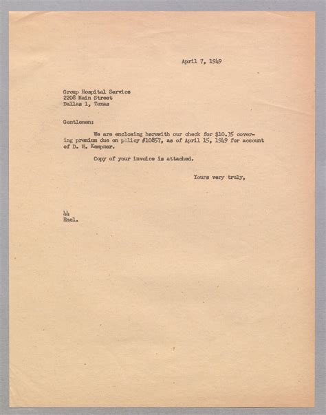 Memorandum From A H Blackshear Jr April 7 1949 The Portal To