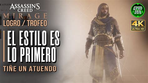 Assassin S Creed Mirage Logro Trofeo El Estilo Es Lo Primero