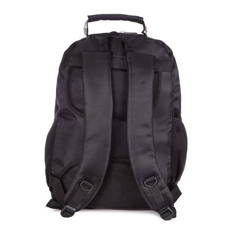 Mochila Para Notebook Executiva Reforçada Com Cabo De Aço Em Nylon Swissland Lira Preta Carrefour