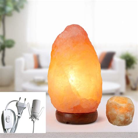 The Body Source Lampe En Cristal De Sel De L Himalaya Bouton De