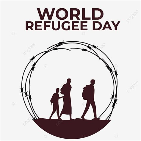 World Refugee Day Celebration Free Vector Design World Event PNG And