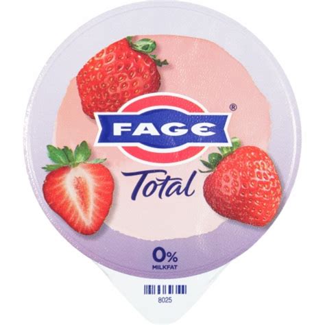 Fage Total Blended Strawberry Nonfat Greek Yogurt 5 3 Oz Kroger