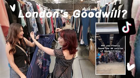 London S Goodwill Is It Worth It Thrifting In London Youtube