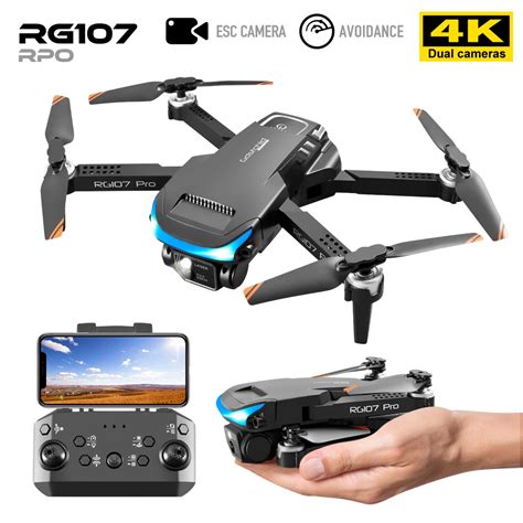 2022 Rg107 Mini Drone Obstacle Avoidance Hd Drone 4k Profesional Dual