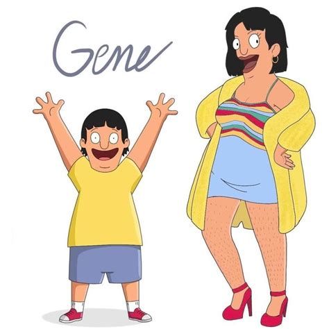 Future Gene Bobs Burgers Characters Bobs Burgers Bobs Burgers Funny