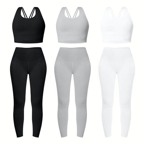basic sportswear psd mockup leggings  sports bra womens apparel set