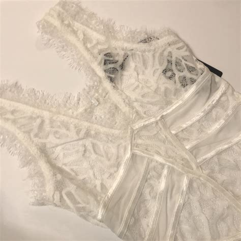 Intimates Sleepwear Lace Thong Bodysuit Sexy Sheer Teddy Lingerie Poshmark