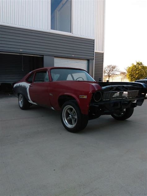 1971 Chevrolet Nova Red Rwd Automatic Nova Classic Chevrolet Nova