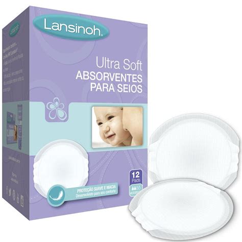 Absorventes Descartáveis Para Seios Ultra Soft 12 Unidades