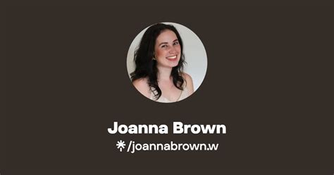 Joanna Brown Linktree