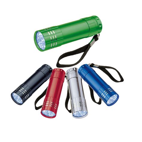 Promotional Led Aluminium Flashlight Personalised By Mojo Promotions