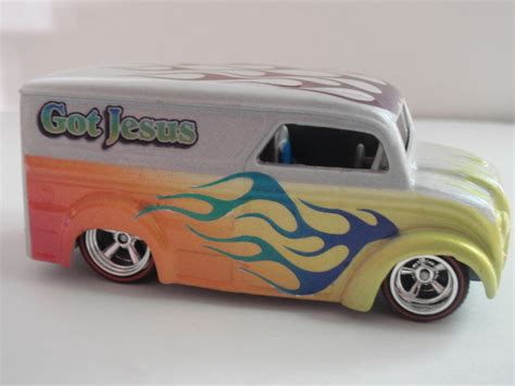 Got Jesus Dairy Delivery Custom Hot Wheels Dads Custom Creations And Airbrush
