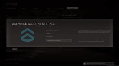 how to change call of duty username