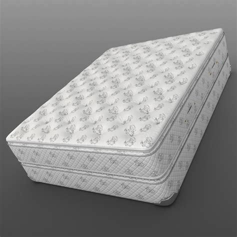 3d Mattress Bed Model