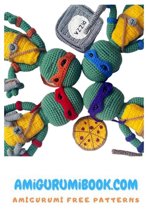 Ninja Turtles Amigurumi Free Pattern Artofit