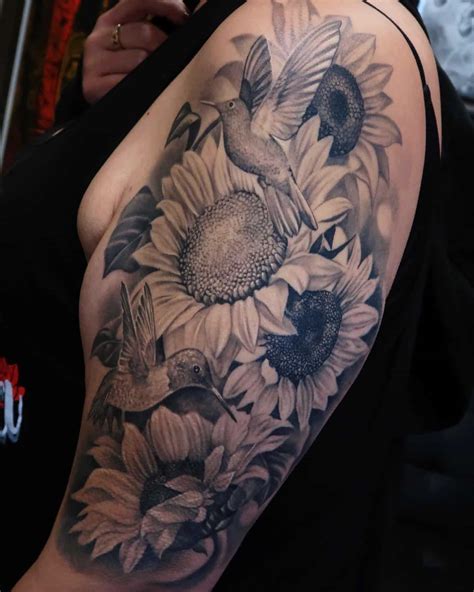 Flower Tattoo Half Sleeve Design Best Flower Site