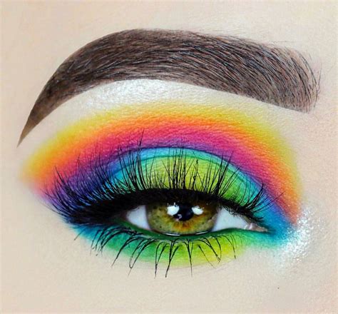 Rainbow Makeup Eyes