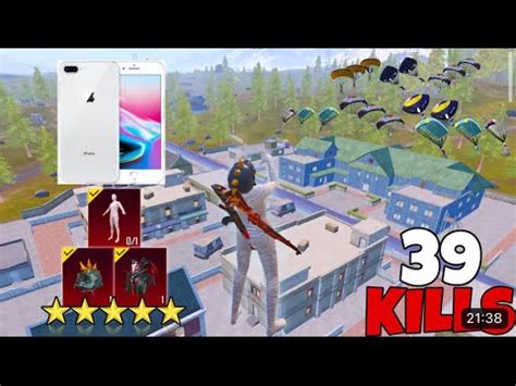 Pubg Bgmi 39 Kills Gameplay Pubg Bgmi Livik Gameplay Iphone 8 Plus