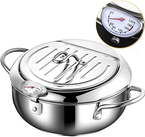 Top 10 Stovetop Deep Fryer With Thermometer - Home Previews