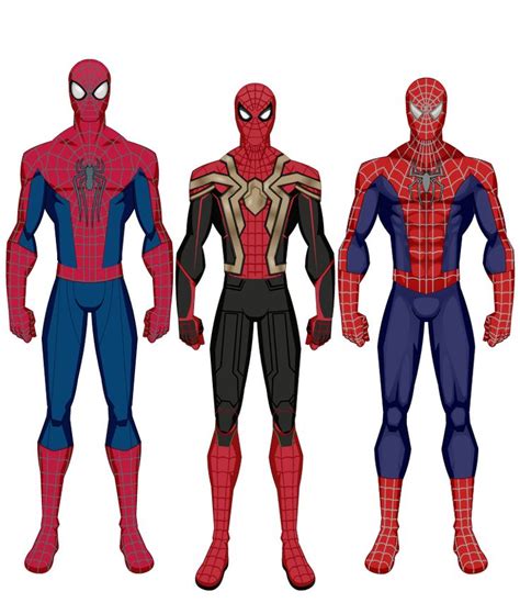 Spider Man Trio By Jogodecartas On Deviantart Cómics Antiguos