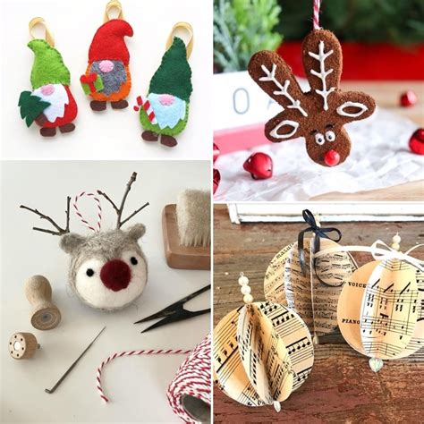 13 Easy DIY Christmas Ornament Tutorials