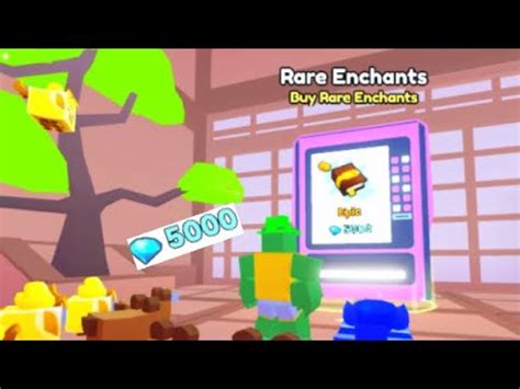 ARE The RARE ENCHANTS WORTH BUYING 5000 Diamonds In Roblox Pet Sim 99