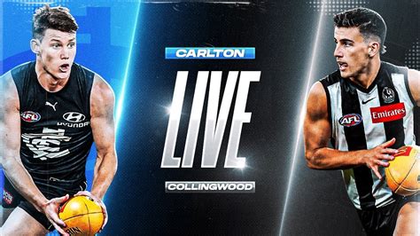 Watch Along Carlton V Collingwood AFL Round 22 2022 YouTube