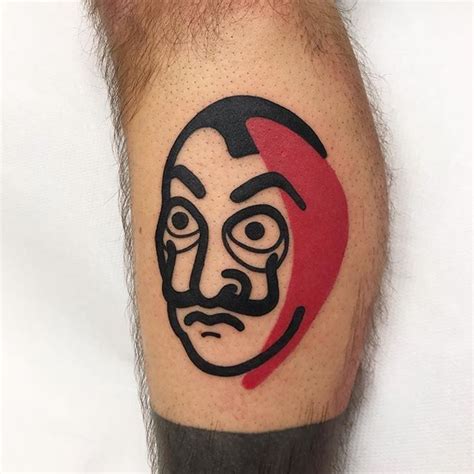 Tatuagem La Casa De Papel