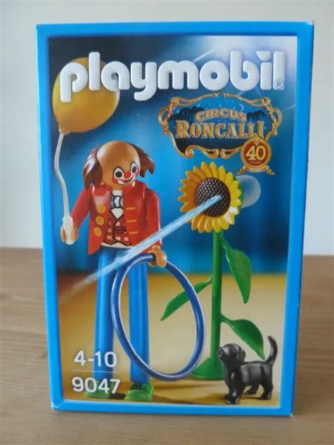 PLAYMOBIL 9047 Clown Du Cirque Roncalli Circus EDITION RARE NEUF