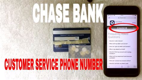 Chase Customer Service Contact Number YouTube