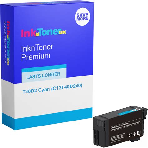 Premium Compatible Epson T40C1 / T40D CMYK Multipack Ink Cartridges ...