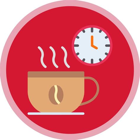 Coffee Break Vector Icon Design 21117385 Vector Art At Vecteezy