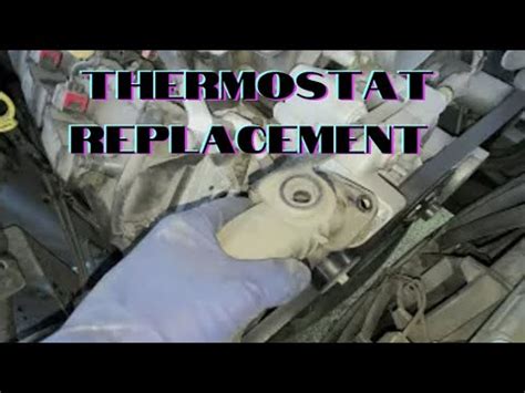 Dodge Challenger L Hemi Thermostat Replacement Youtube