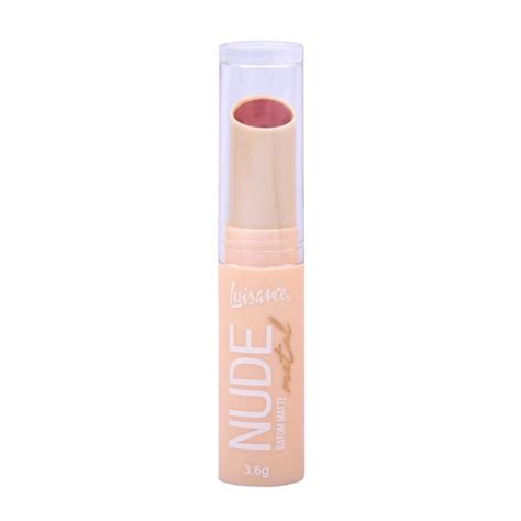 Luisance Batom Matte Nude Metal COR 01 12 Und Distribuidora JCF Maquiagem e Cosméticos no