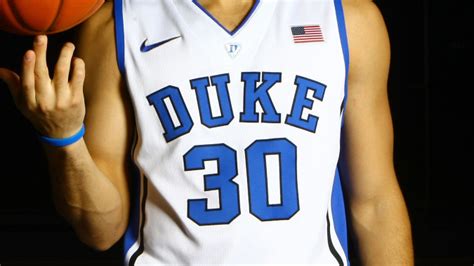 2008-2014 Duke White Home Uniform