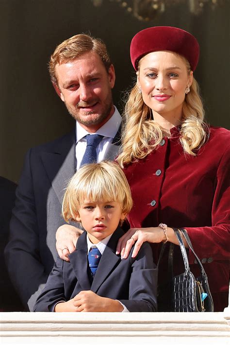 Photo Pierre Casiraghi Sa Femme Beatrice Borromeo Et Leur Fils