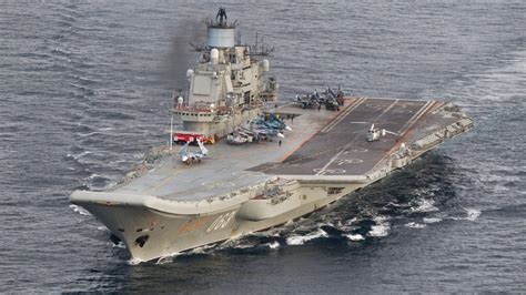 Russias Only Aircraft Carrier Admiral Kuznetsov Catches Fireagain