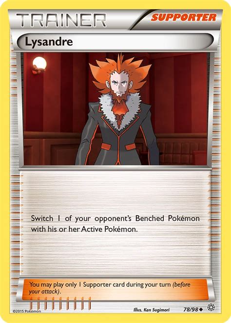 Lysandre · Ancient Origins (AOR) #78 ‹ PkmnCards