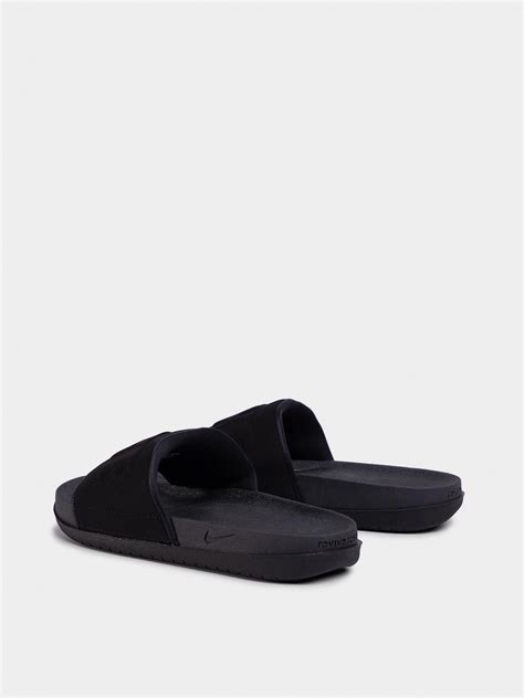 Шлепанцы NIKE Offcourt Slide BQ4632-002 для женщин, цвет: Чёрный ...