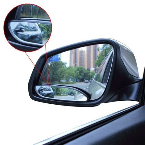 Pcs Car Blind Spot Mirror Auto Wide Angle Convex Rear Side View