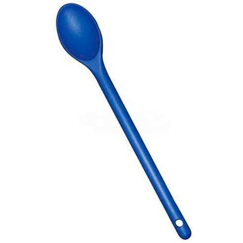 Vollrath® Nylon Prep Spoons 4689830 12 Long Blue Pkg Qty 12