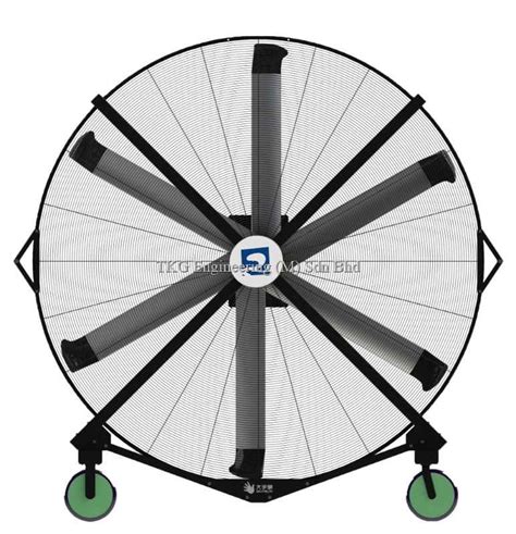 HVLS Fan Mobile Large Industrial Fan MLF Series TKG Engineering M