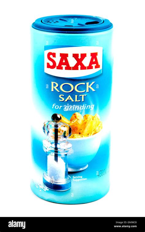 Saxa Rock Salt Stock Photo - Alamy