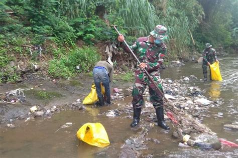 Sektor 22 Citarum Harum Sub 8 Giat Pembersihan Sungai Dan Pemerataan