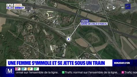 Lyon Grenoble Une Femme Simmole Et Se Jette Sous Un Train