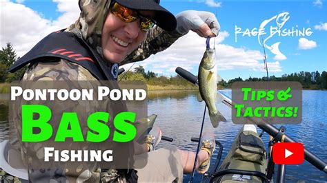 PONTOON POND BASS FISHING Tips And Tactics For Pond Bass Senkos